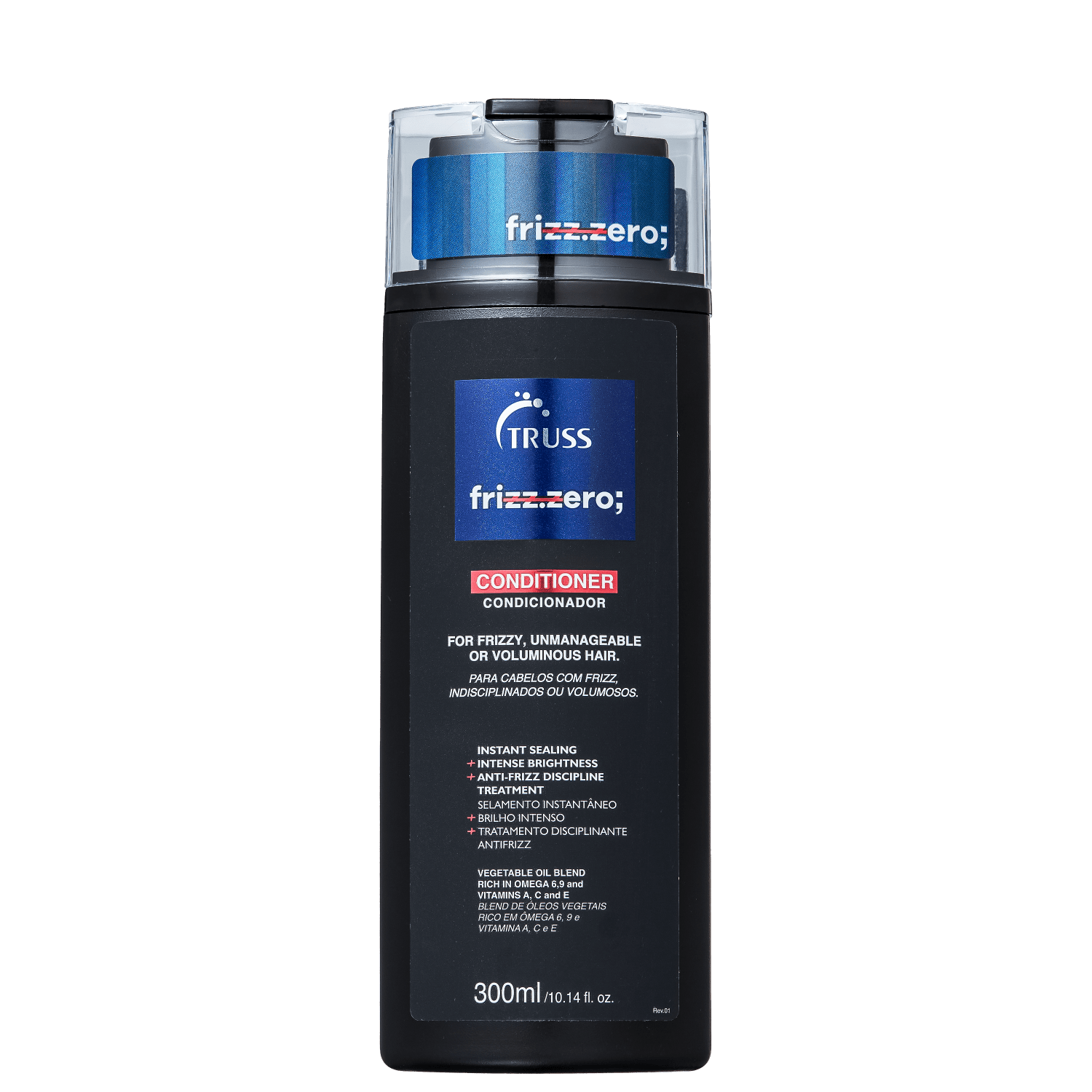 Combo Truss Frizz Zero + Uso Obrigatório: Kit 4 Itens Anti-Frizz Completo