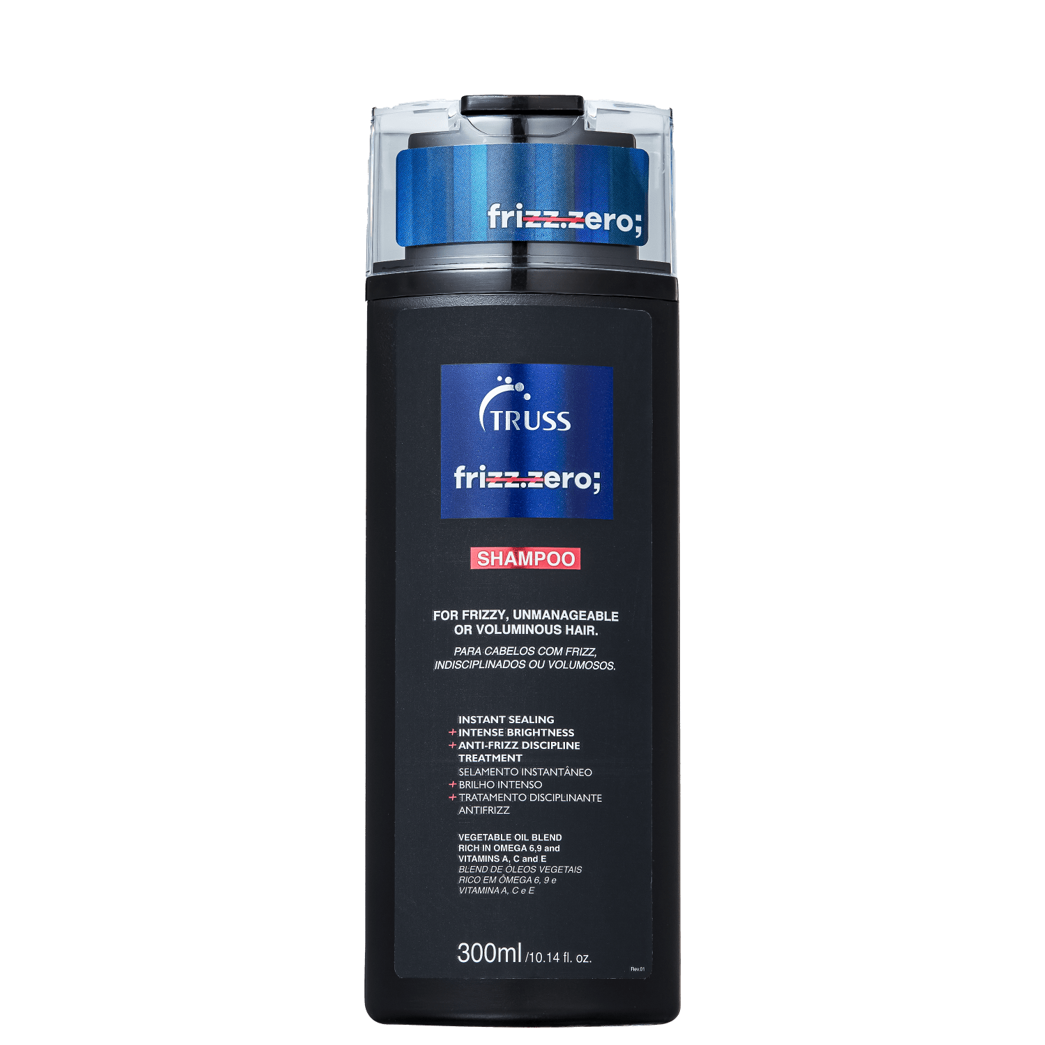 Combo Truss Frizz Zero + Uso Obrigatório: Kit 4 Itens Anti-Frizz Completo